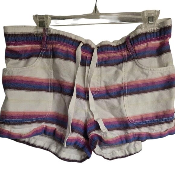 Carve Designs Striped Women's Cotton Shorts Size 8 - Picture 1 of 6
